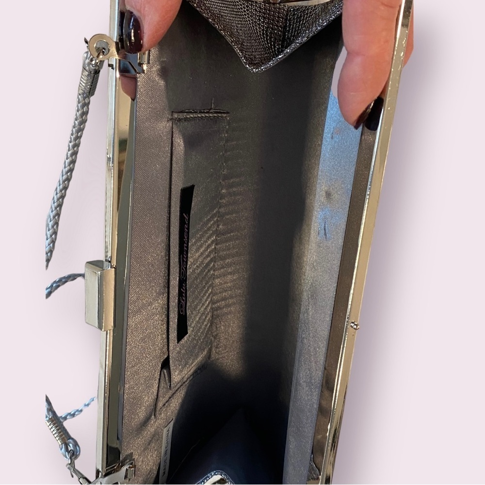 Lulu Townsend Vintage Style Clutch with‎ Shoulder Strap - Picture 6 of 12